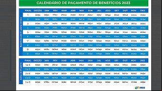 Calendário dos aposentados do INSS 2023 Calendário dos aposentados do INSS 2023