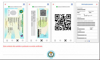 Carteira de Identidade Nacional Digital - Imagem: Diário Oficial da União Carteira de Identidade Nacional Digital - Imagem: Diário Oficial da União