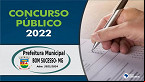 Prefeitura de Bom Sucesso-MG abre concurso público; veja edital com 49 vagas