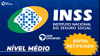 Concurso INSS retifica edital e altera quadro de vagas em vários estados; veja