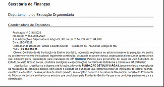Concurso TJ MS - Banca definida Concurso TJ MS - Banca definida