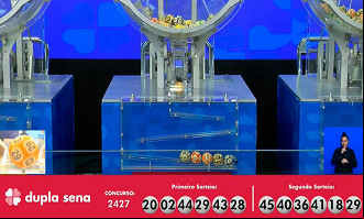 Resultado do concurso 2427 da Dupla-Sena de 6 de Outubro Resultado do concurso 2427 da Dupla-Sena de 6 de Outubro