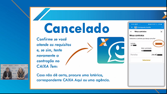 Beneficiário que teve o empréstimo do Auxílio Brasil cancelado poderá refazer o pedido Beneficiário que teve o empréstimo do Auxílio Brasil cancelado poderá refazer o pedido