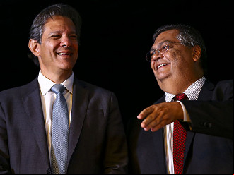 Fernando Haddad e Flávio Dino. Créditos: Marcelo Camargo/Agência Brasil Fernando Haddad e Flávio Dino. Créditos: Marcelo Camargo/Agência Brasil