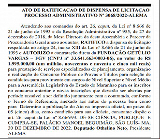 Concurso ALEMA 2023 - Banca definida Concurso ALEMA 2023 - Banca definida