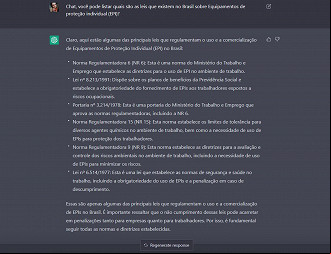 Créditos: Reprodução/ChatGPT
