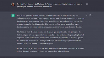 Créditos: Reprodução/ChatGPT