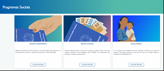 Benefícios sociais podem ser consultados no Portal Cidadão