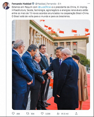 Créditos: Divulgação/Twitter Créditos: Divulgação/Twitter