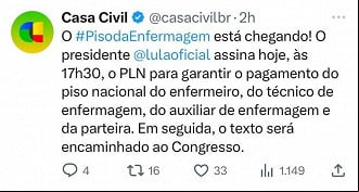 Créditos: Divulgação/Twitter Créditos: Divulgação/Twitter