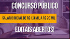 Prefeituras somam 11 mil vagas em concursos públicos; veja editais