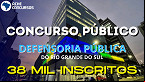 Concurso DPE-RS registra 25 mil inscritos; local de prova sai dia 3
