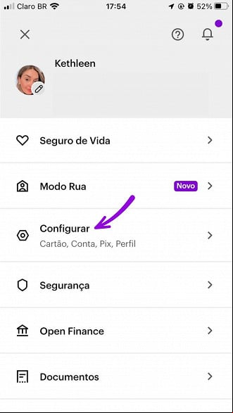 Créditos: Reprodução/Nubank Créditos: Reprodução/Nubank