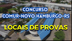 Concurso COMUR Novo Hamburgo-RS: Locais de prova são divulgados
