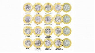 Conjunto dos esportes olímpicos. Créditos: Divulgação Conjunto dos esportes olímpicos. Créditos: Divulgação