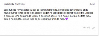 Créditos: Divulgação/Nubank Créditos: Divulgação/Nubank