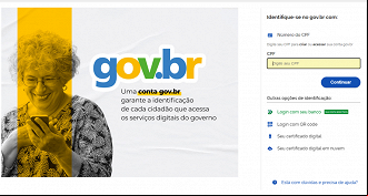  na página do participante do INEP é por meio de uma conta GOV