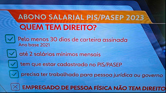 Quem tem direito ao PIS/PASEP - Foto: Reprodução Quem tem direito ao PIS/PASEP - Foto: Reprodução