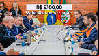 Governo anuncia Vale-Reconstrução de R$ 5 mil no RS; veja quem tem direito