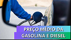 Preço médio do litro de Gasolina em Maio é de R$ 5,87, diz ANP