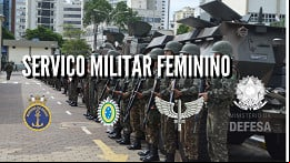 Ministério da Defesa quer liberar alistamento de mulheres nas Forças Armadas em 2025 Ministério da Defesa quer liberar alistamento de mulheres nas Forças Armadas em 2025