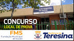 Concurso FMS Teresina-PI 2024; local de prova sai no dia 21/06