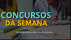 Concursos abertos: 30 Ã³rgÃ£os iniciam inscriÃ§Ãµes na semana de 24 de Junho