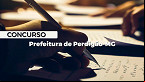 Prefeitura de Perdigão-MG realiza concurso público