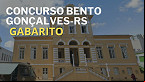 Gabarito de Bento Gonçalves-RS 2024 sai pela Legalle; veja datas