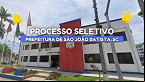 Prefeitura de São João Batista-SC abre seleção de vários cargos