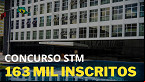 Concurso STM tem mais de 163 mil inscritos; veja sobre as provas