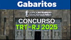 Gabarito oficial TRT-RJ 2025 sai pela FCC; veja
