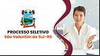 Concurso Prefeitura de São Valentim do Sul-RS 2025 - Edital e Inscrição